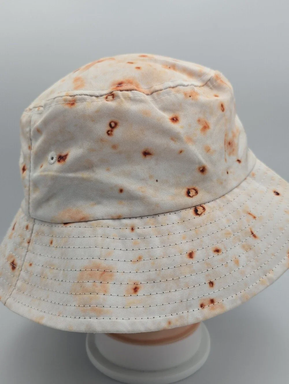 Unbranded Tortilla/Cracker Print Bucket Hat